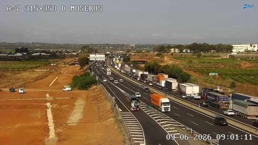 accidente colapsa bypass