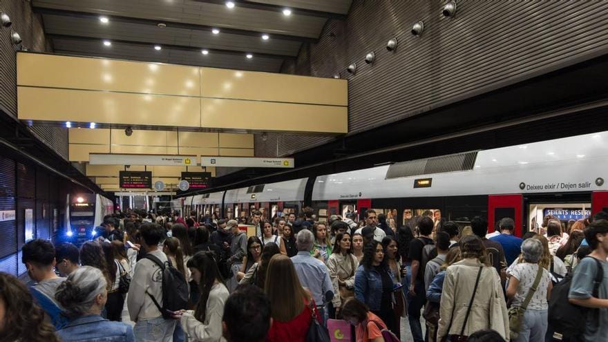 paros metro valencia